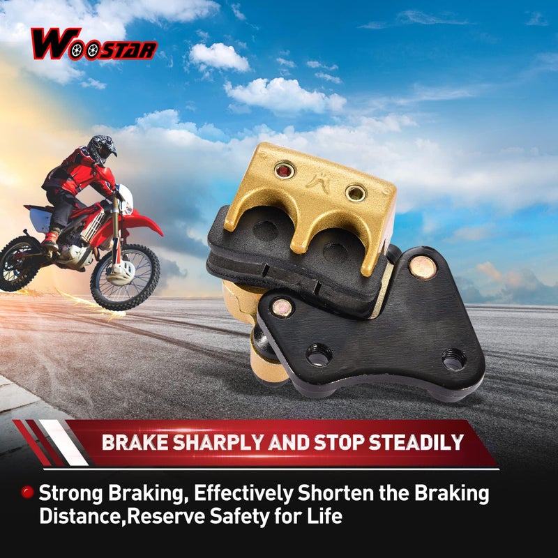 WOOSTAR Hydraulic Disc Right Front Brake Caliper Replacement for 90cc 110cc 125cc Taotao Peace SSR SDG Lifan Dirt Pit Bike - Image 4